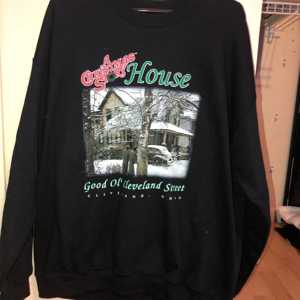 Christmas story house crewneck